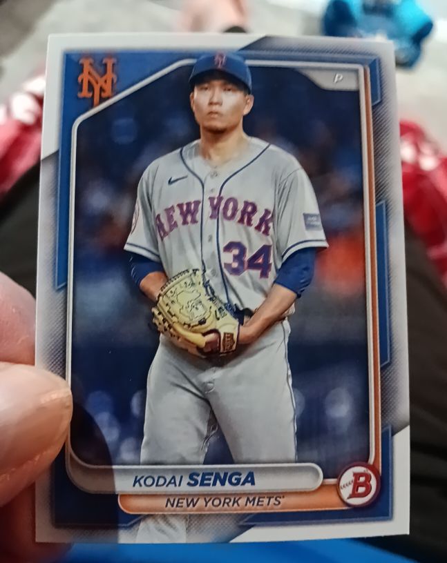 2024 Bowman #1 Kodai Senga — front