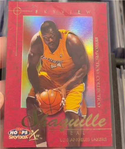 1999 NBA Hoops Skybox #89 Shaquille O'Neal — front