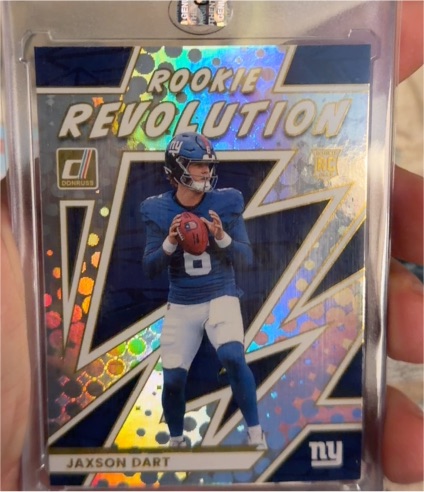 2025 Panini Donruss #30 Jaxson Dart Rookie Revolution — front