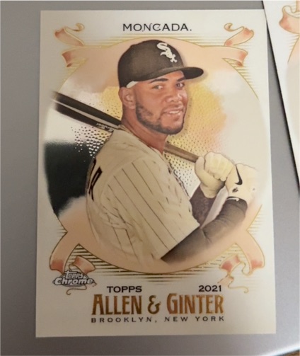 2021 Topps Allen & Ginter #152 Yoan Moncada — front