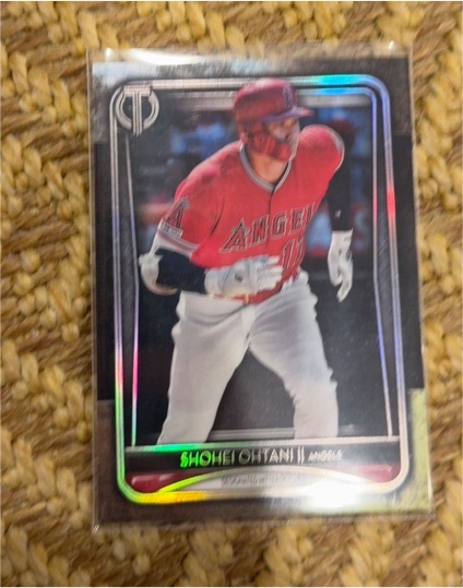 2020 Topps Tribute #9 Shohei Ohtani — front