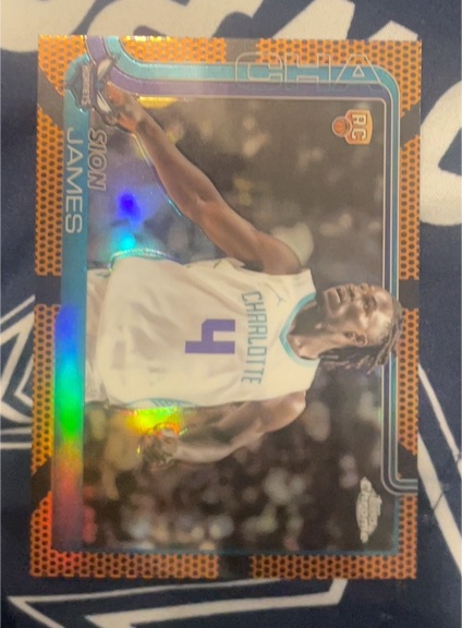 2025-26 Topps Chrome #283 Sion James — front