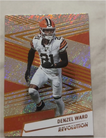 2025 Panini Revolution #166 Denzel Ward — front