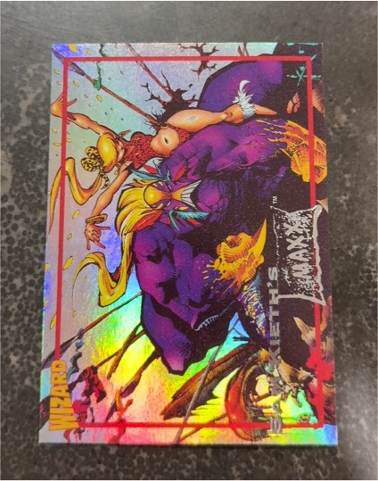 1993 Wizard/Image #2 The Maxx Promo Card — front