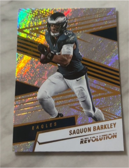 2025 Panini Revolution #4 Saquon Barkley — front