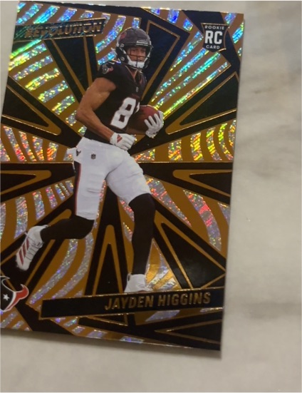 2025 Panini Revolution #220 Jayden Higgins — front