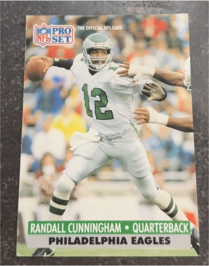 1991 Pro Set #256 Randall Cunningham — front