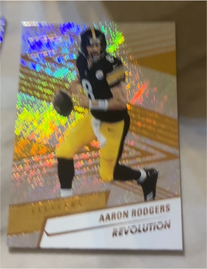 2025 Panini Revolution Aaron Rodgers — front