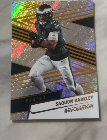 2025 Panini Revolution #4 Saquon Barkley — front