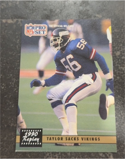 1991 Pro Set #336 Lawrence Taylor — front