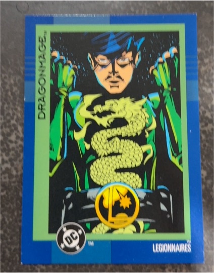 1993 SkyBox DC Cosmic Teams #00 Dragonmage — front