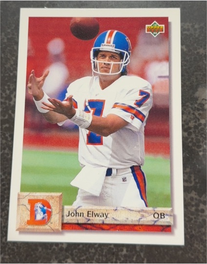 1992 Upper Deck #200 John Elway — front