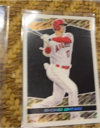 2021 Topps Update Black Gold #BG-13 Shohei Ohtani — front
