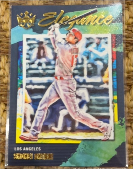 2022 Panini Diamond Kings Elegance #E-9 Shohei Ohtani — front