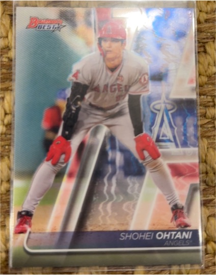 2020 Bowman's Best #22 Shohei Ohtani — front