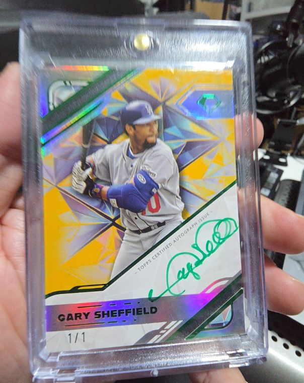 2025 Topps Diamond Icons #Gary Sheffield 1/1 — front