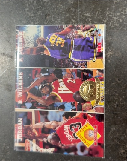 1993-94 NBA Hoops #283 Michael Jordan — front