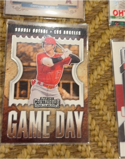 2020 Panini Contenders Game Day #GD-4 Shohei Ohtani — front