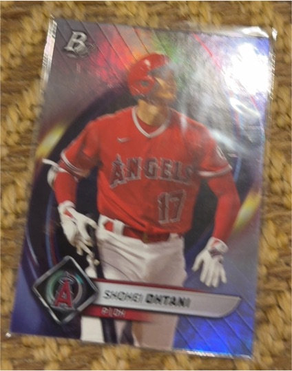 2022 Bowman Platinum #10 Shohei Ohtani — front