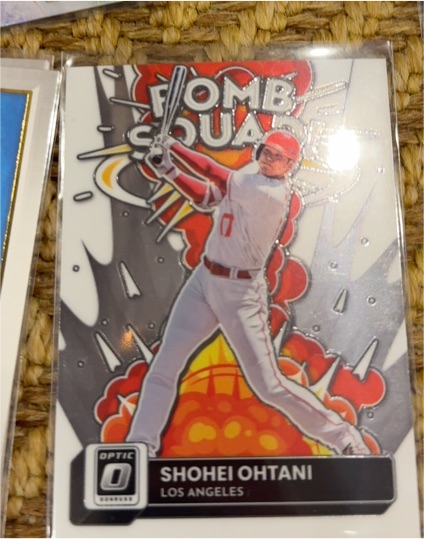2022 Donruss Optic Bomb Squad #BS-3 Shohei Ohtani — front