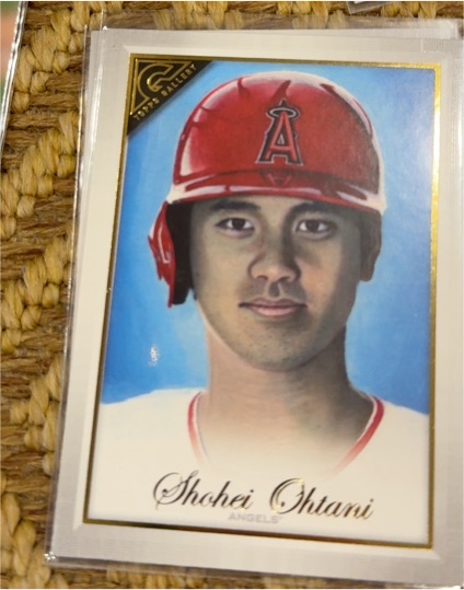 2019 Topps Gallery #25 Shohei Ohtani — front