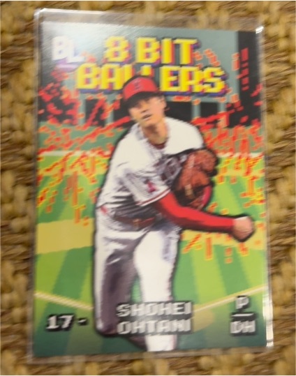 2023 Topps Big League 8 Bit Ballers #8B-3 Shohei Ohtani — front