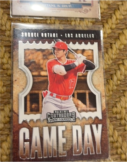 2020 Panini Contenders Game Day #GD-4 Shohei Ohtani — front