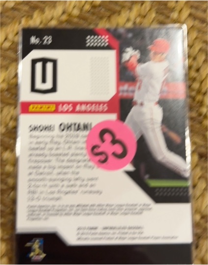 2023 Topps Unparalleled #23 Shohei Ohtani — front