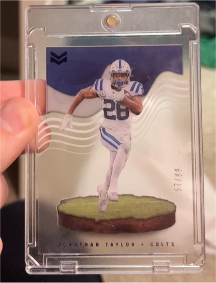 2022 Panini Chronicles Magnitude #MAG-11 Jonathan Taylor — front