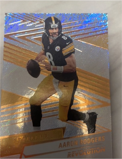 2025 Panini Revolution #45 Aaron Rodgers — front
