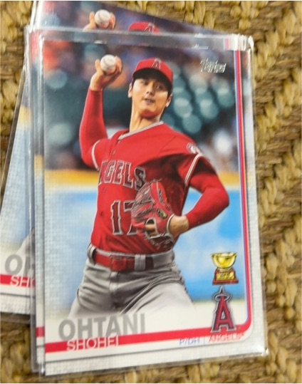2019 Topps #600 Shohei Ohtani — front
