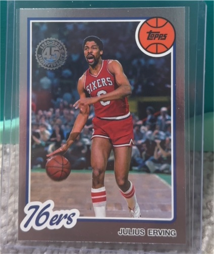 2025-26 Topps Basketball 1980-81 45th Anniversary #80BK-2 Julius Erving — front