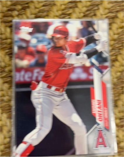 2020 Topps Chrome #21 Shohei Ohtani — front