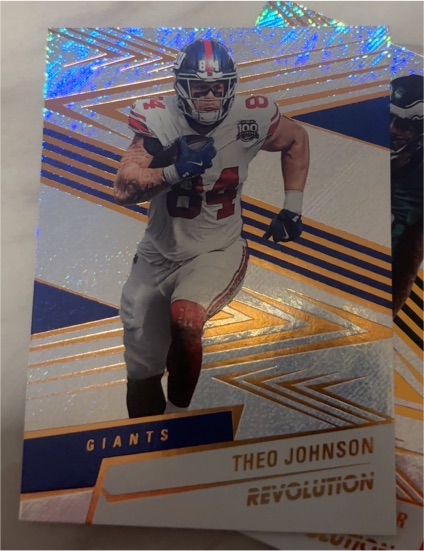 2025 Panini Revolution #63 Theo Johnson — front