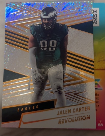 2025 Panini Revolution #136 Jalen Carter — front