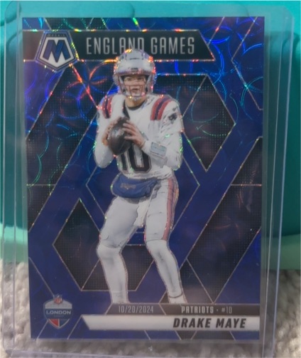 2024 Panini Mosaic England Games #10 Drake Maye — front