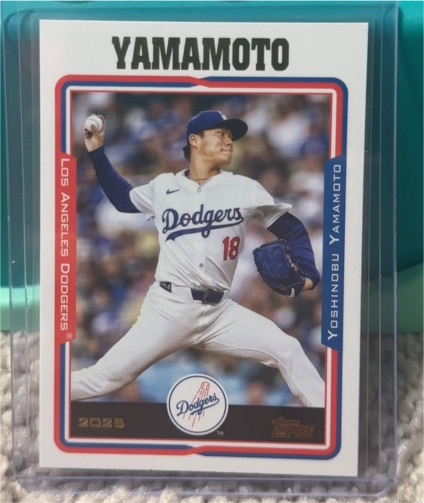 2025 Topps Archives #283 Yoshinobu Yamamoto — front