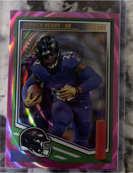 2025 Panini Score #204 Derrick Henry — front
