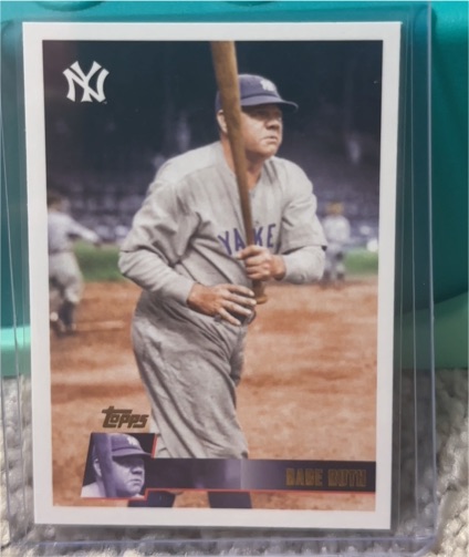 1996 Topps #144 Babe Ruth — front