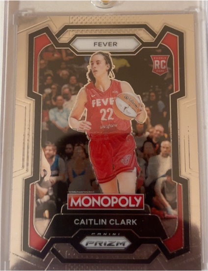 2024 Panini Prizm Monopoly WNBA #65 Caitlin Clark — front