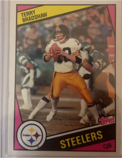 1984 Topps #162 Terry Bradshaw — front