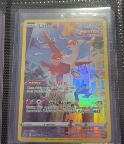 2023 Pokemon Crown Zenith Galarian Gallery #GG20 Latias — front