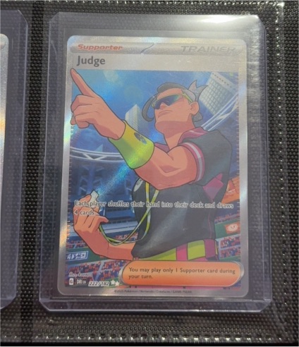 2023 Pokémon Destined Rivals #222 Judge — front