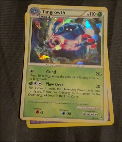 2011 Pokémon Call of Legends #34 Tangrowth — front
