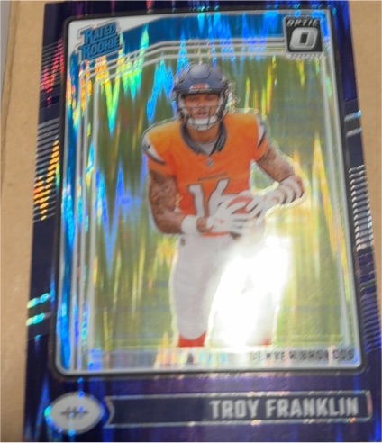 2024 Panini Donruss Optic #294 Troy Franklin — front
