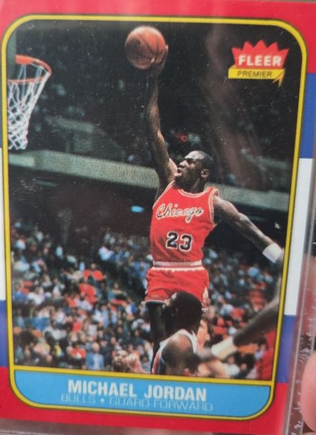 1988-89 Fleer #57 Michael Jordan — front