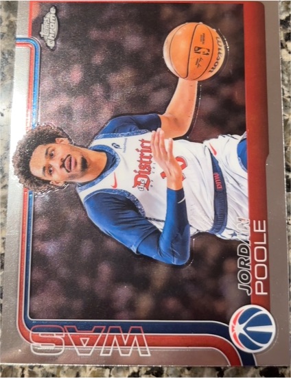 2025-26 Topps Chrome #207 Jordan Poole — front