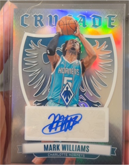 2023-24 Panini Phoenix Crusade Signatures #CS-MAW Mark Williams — front