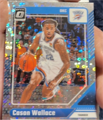 2024-25 Panini Donruss Optic #191 Cason Wallace — front