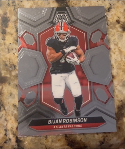 2024 Panini Mosaic #9 Bijan Robinson — front